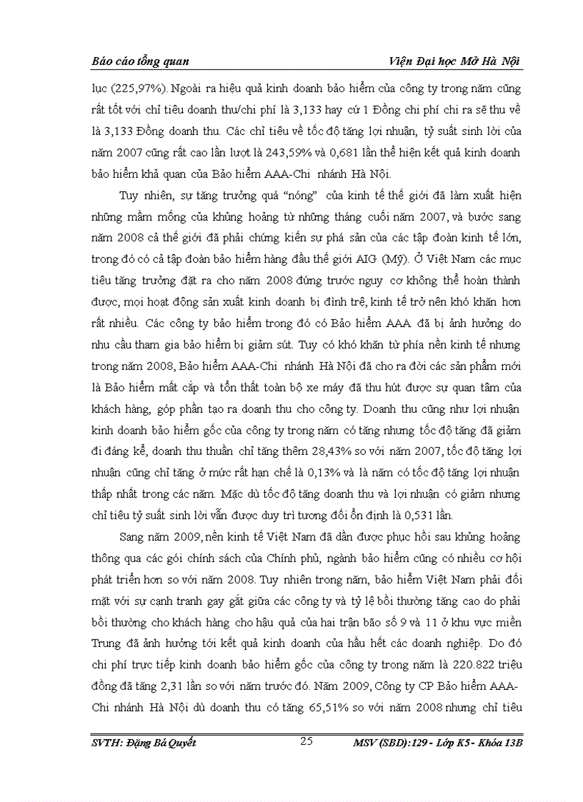 image for page Định hướng phát triển của công ty cổ phần bảo hiểm AAA Chi nhánh Hà Nội