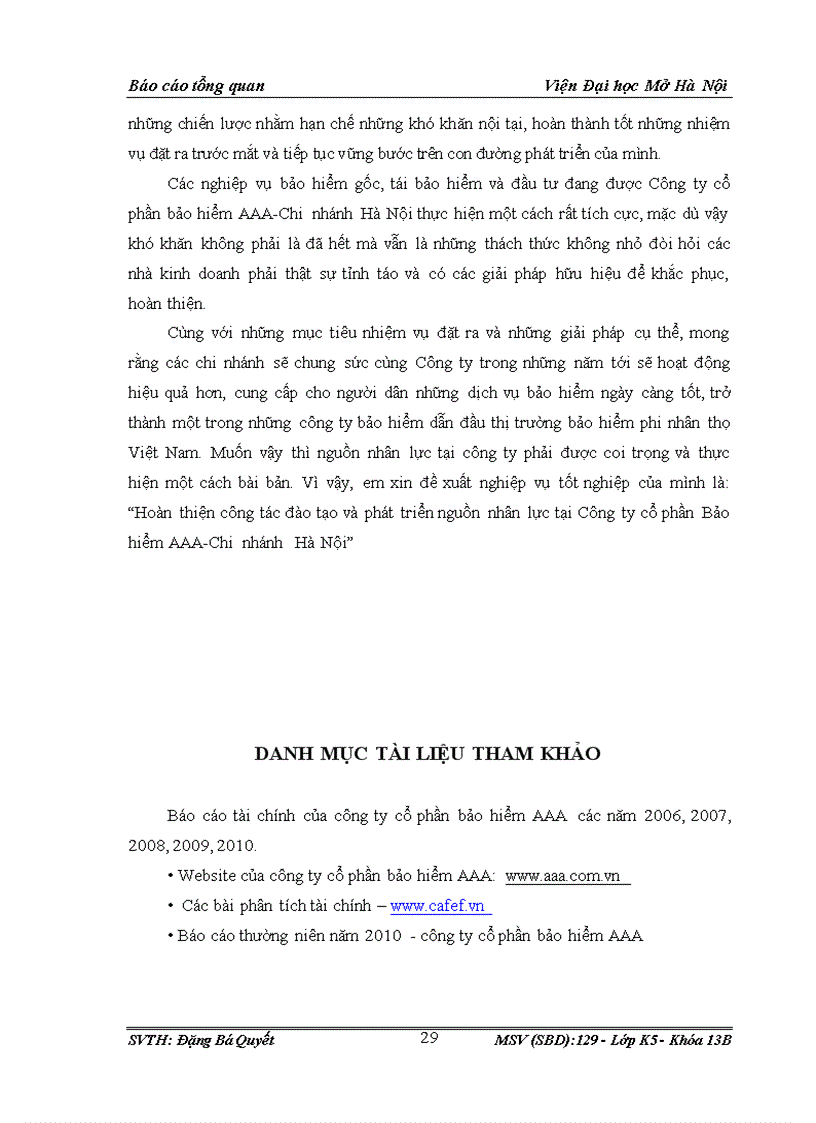 image for page Định hướng phát triển của công ty cổ phần bảo hiểm AAA Chi nhánh Hà Nội