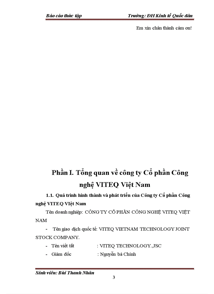 image for page Đánh giá thực trạng về tổ chức kế toán tại Công ty Cổ phần công nghệ VITEQ Việt Nam