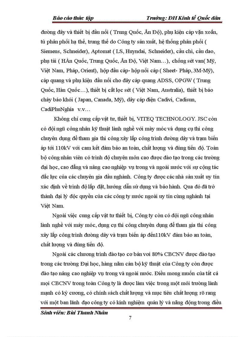 image for page Đánh giá thực trạng về tổ chức kế toán tại Công ty Cổ phần công nghệ VITEQ Việt Nam