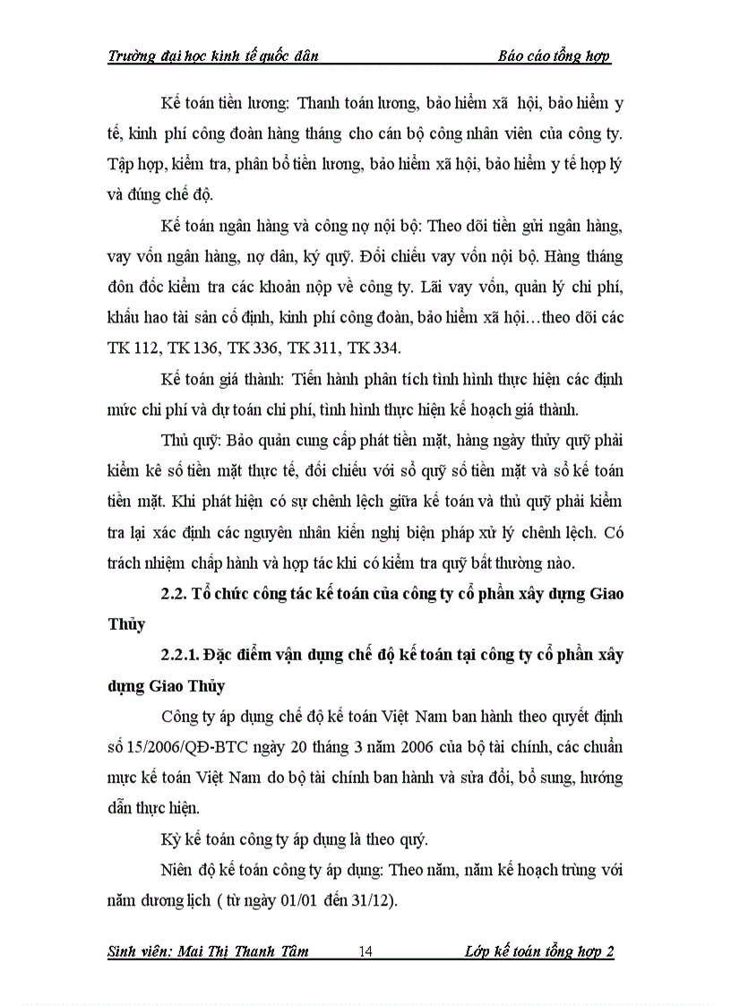 image for page Đánh giá về tổ chức kế toán tại công ty cổ phần xây dựng Giao Thủy