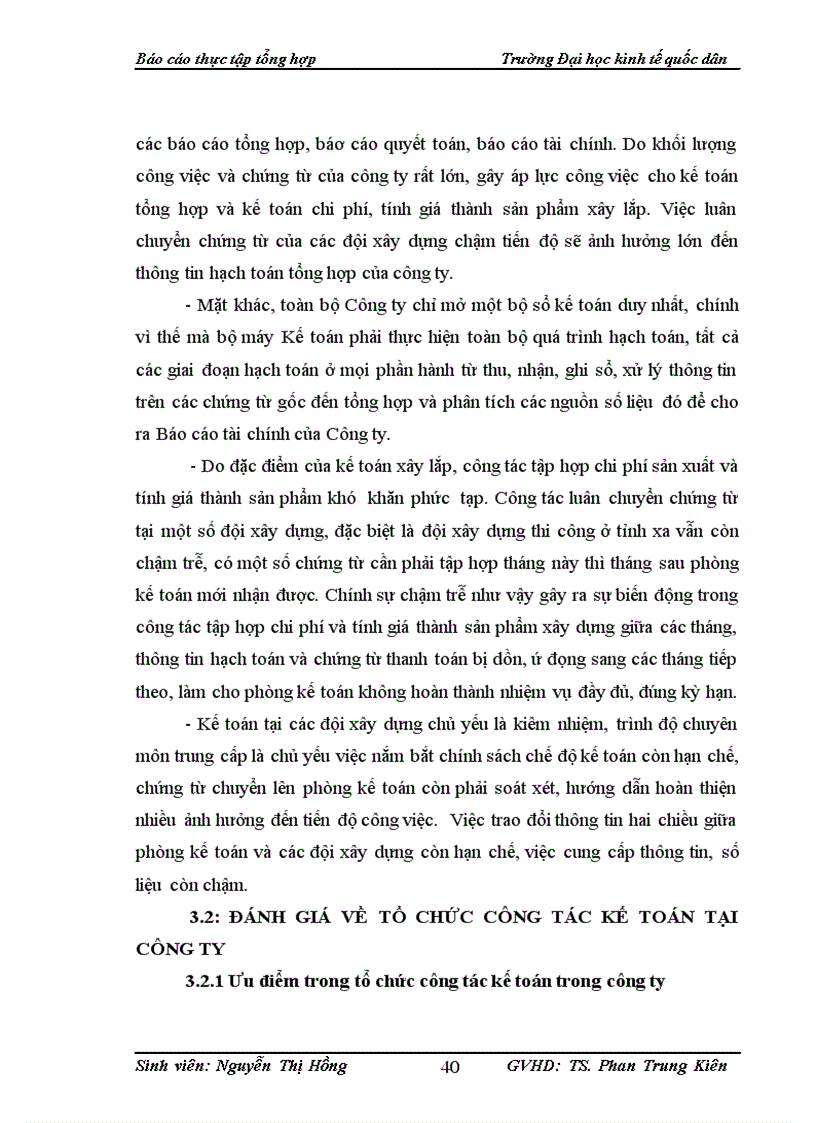 image for page Một số đánh giá về tình hình tổ chức hạch toán kế toán tại công ty cổ phần xây lắp Hưng Yên