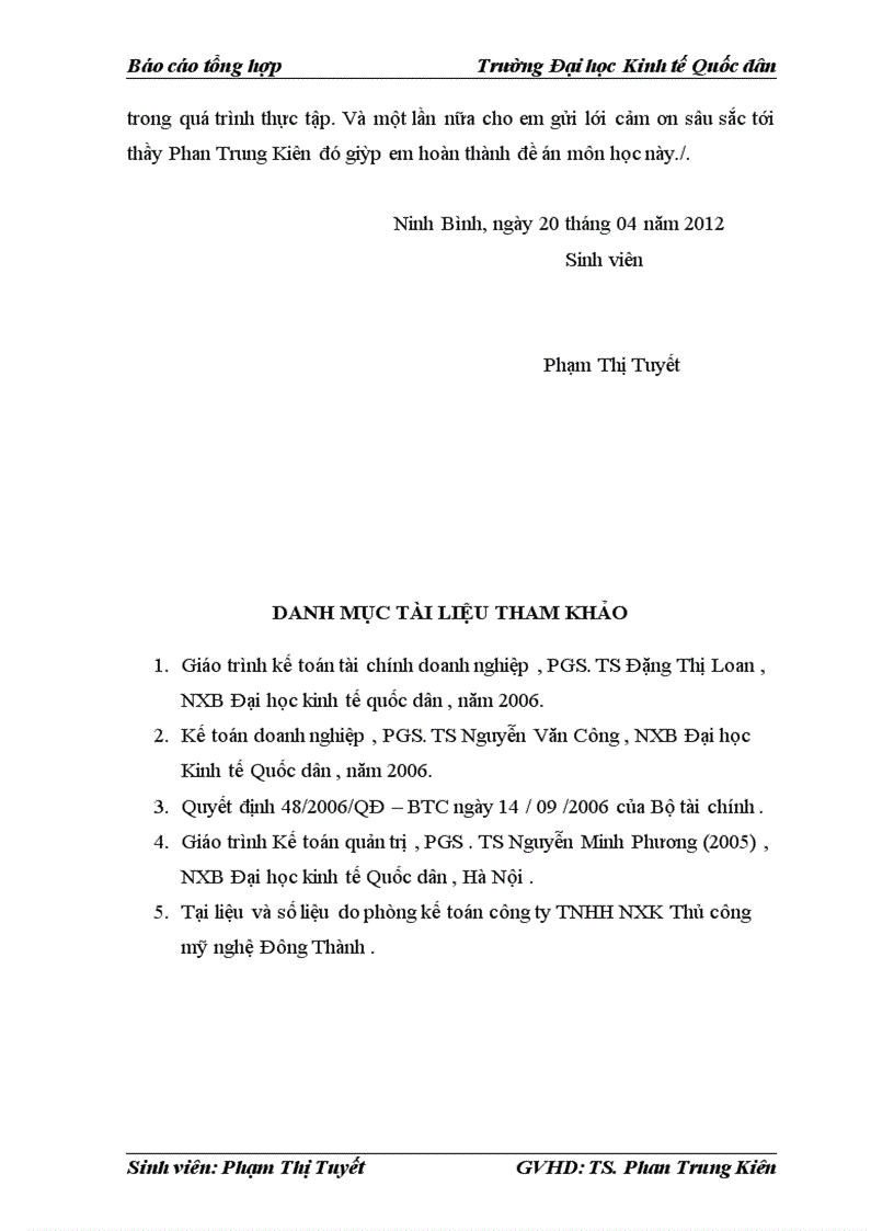 image for page Đánh giá thực trạng về tình hình tổ chức hoạch toán kế toán tại công ty TNHH XNK thủ công mỹ nghệ Đông Thành
