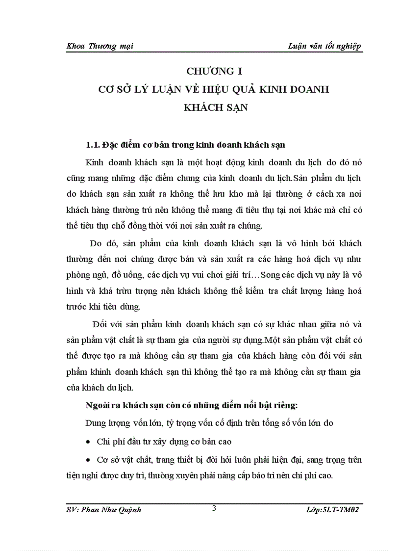image for page Giải pháp nâng cao hiệu quả kinh doanh du lịch của khách sạn Dạ Khúc 1