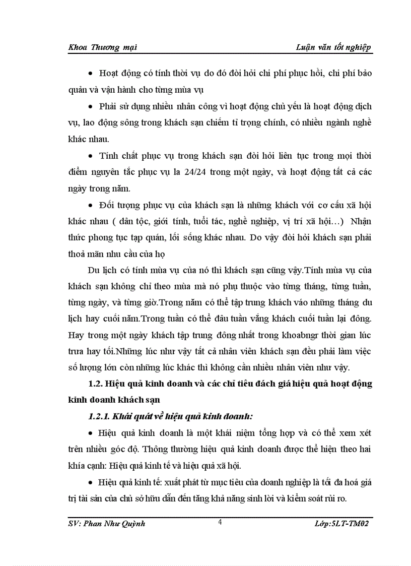 image for page Giải pháp nâng cao hiệu quả kinh doanh du lịch của khách sạn Dạ Khúc 1