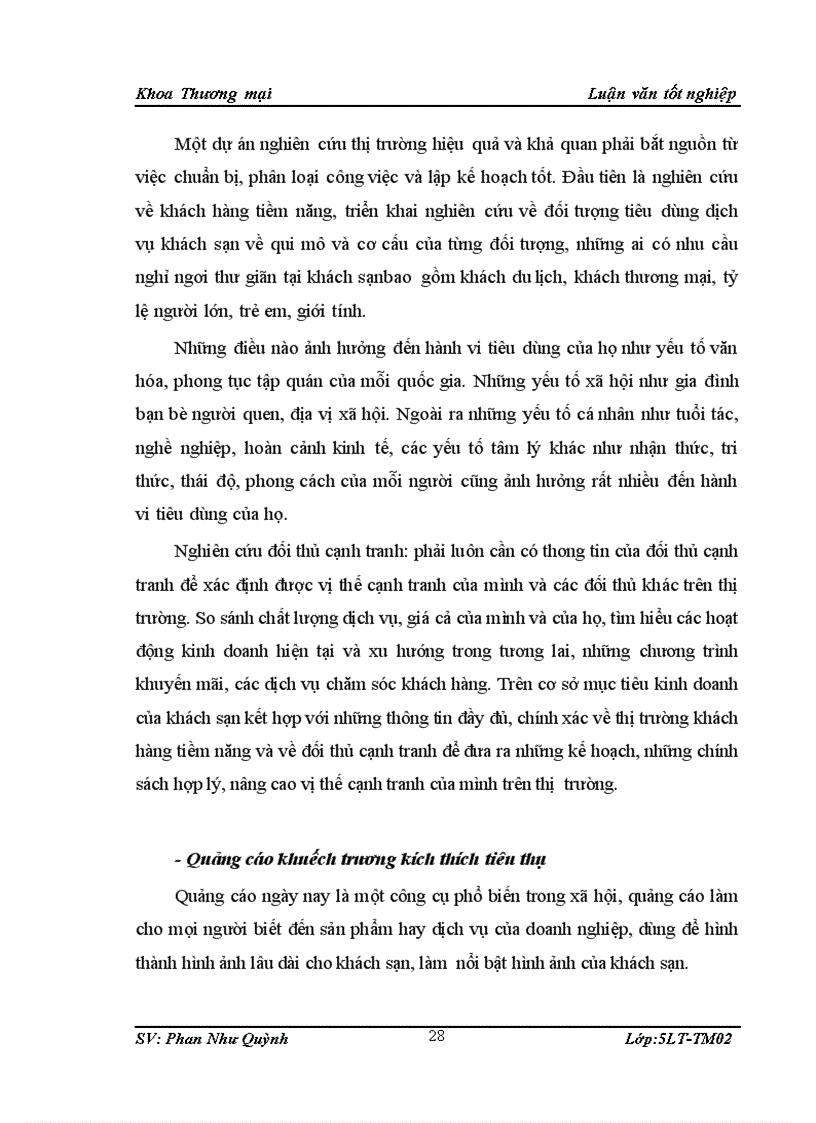 image for page Giải pháp nâng cao hiệu quả kinh doanh du lịch của khách sạn Dạ Khúc 1