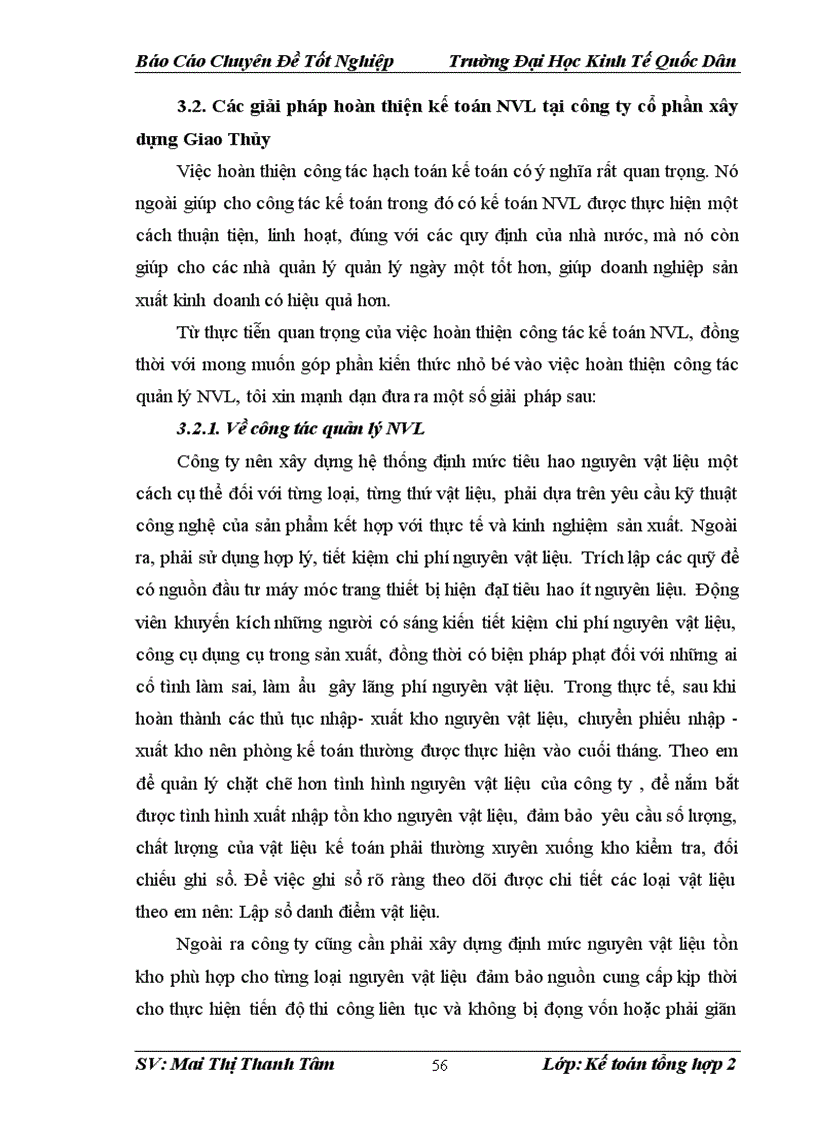 image for page Hoàn thiện kế toán nguyên vật liệu tại công ty cổ phần xây dựng Giao Thủy