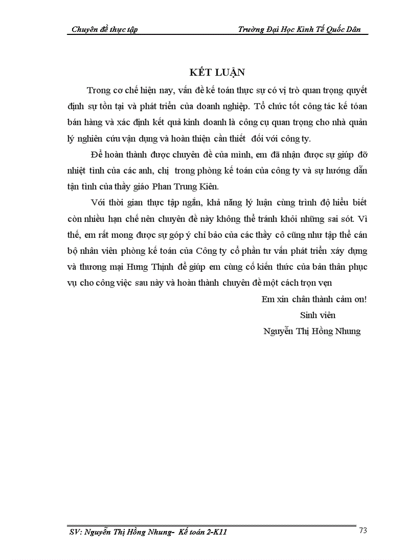 image for page Hoàn thiện kế toán bán hàng và xác định kết quả kinh doanh tại Công ty cổ phần tư vấn phát triển xây dựng và thương mại Hưng Thịnh