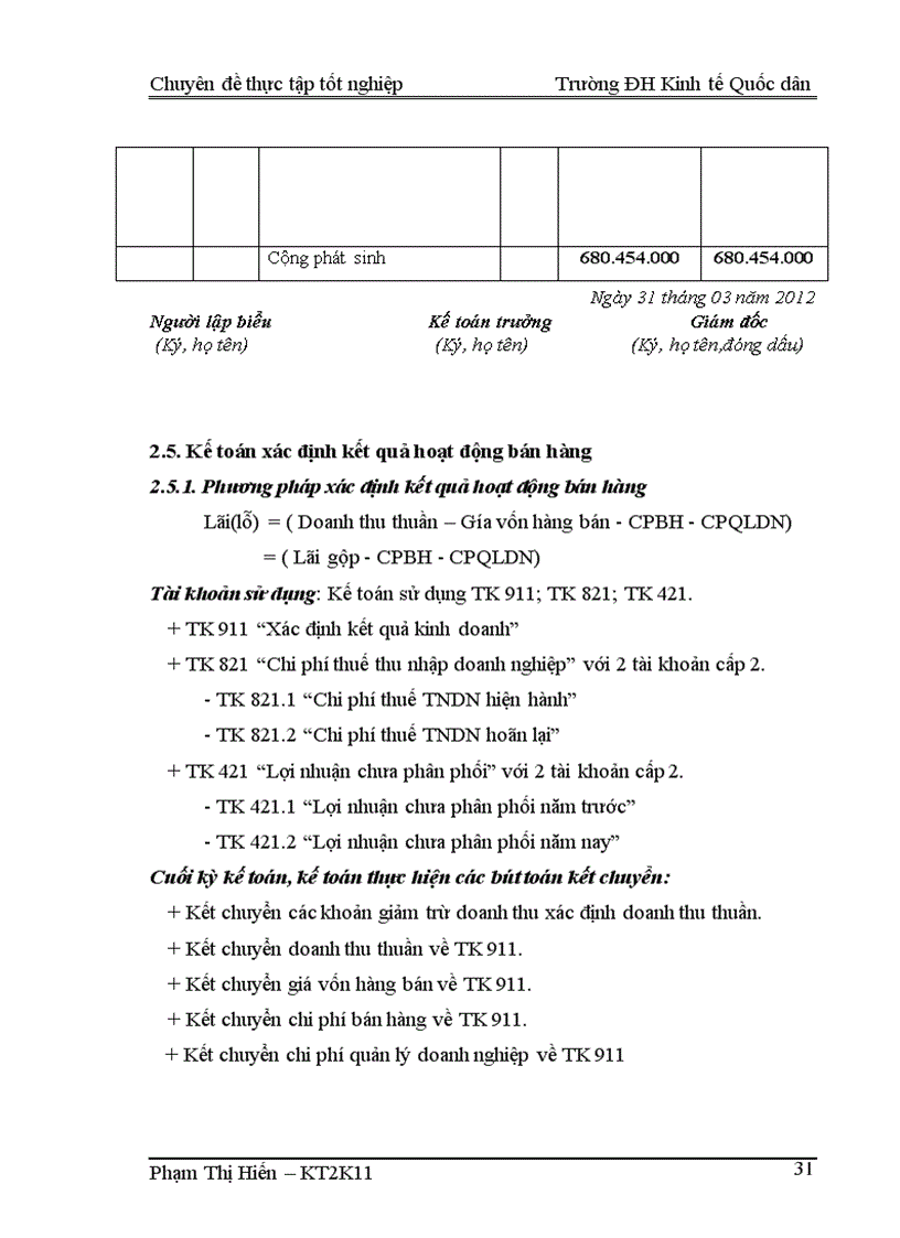image for page Hoàn thiện kế toán bán hàng và xác định kết quả tại Công Ty Cổ phần thương mại Đại Huy