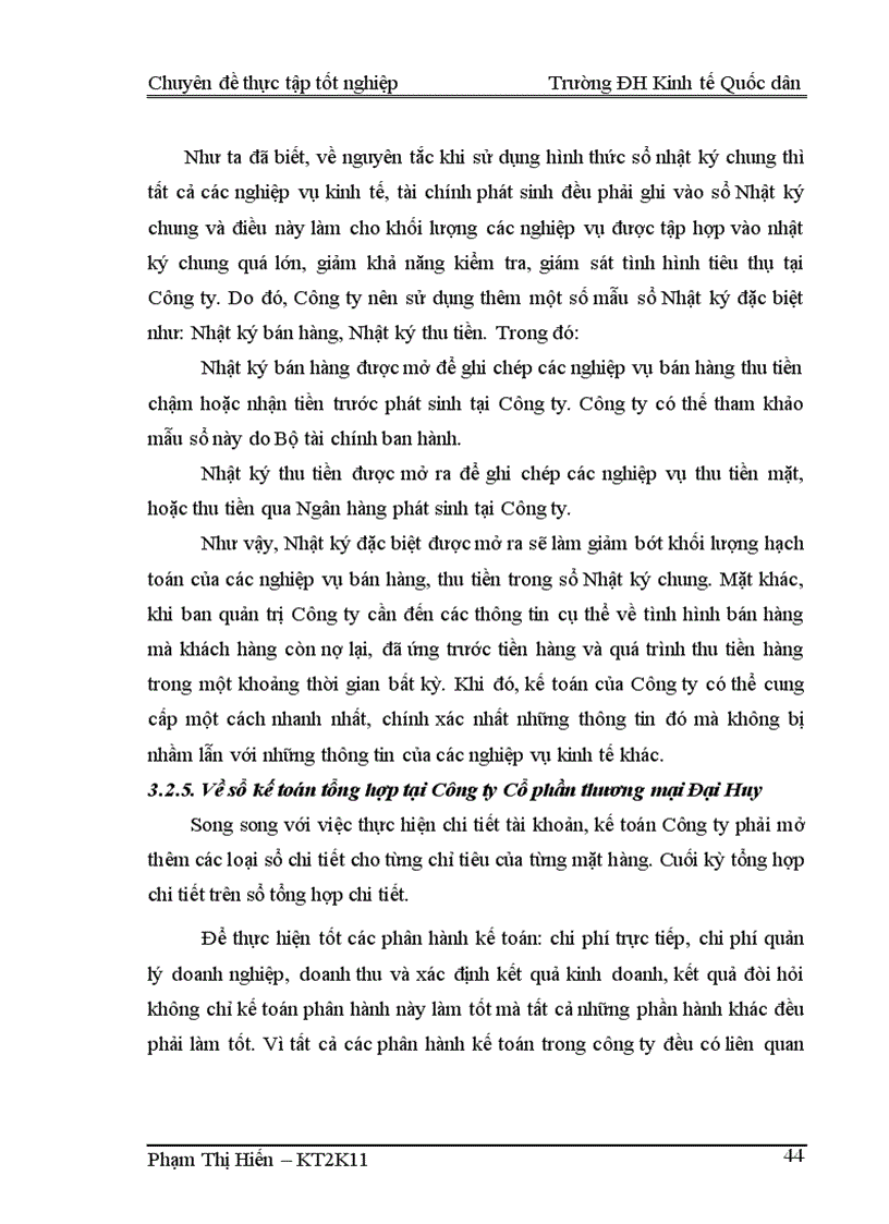 image for page Hoàn thiện kế toán bán hàng và xác định kết quả tại Công Ty Cổ phần thương mại Đại Huy