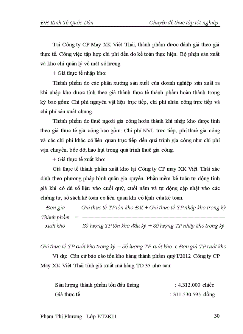 image for page Hoàn thiện kế toán bán hàng và xác định kết quả bán hàng tại công ty cổ phần may xuất khẩu Việt Thái