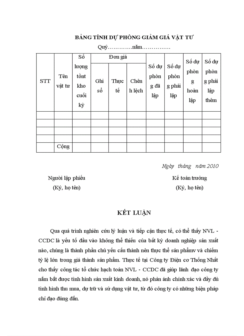image for page Kế toán NVL CCDC tại Công ty cổ phần Ausnam