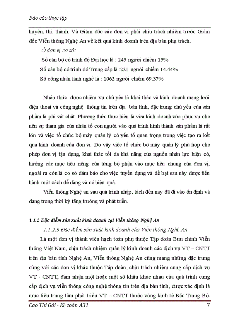 image for page Một số ý kiến đóng góp nhằm hoàn thiện công tác kế toán nguyên vật liệu ở Bưu điện Nghệ An