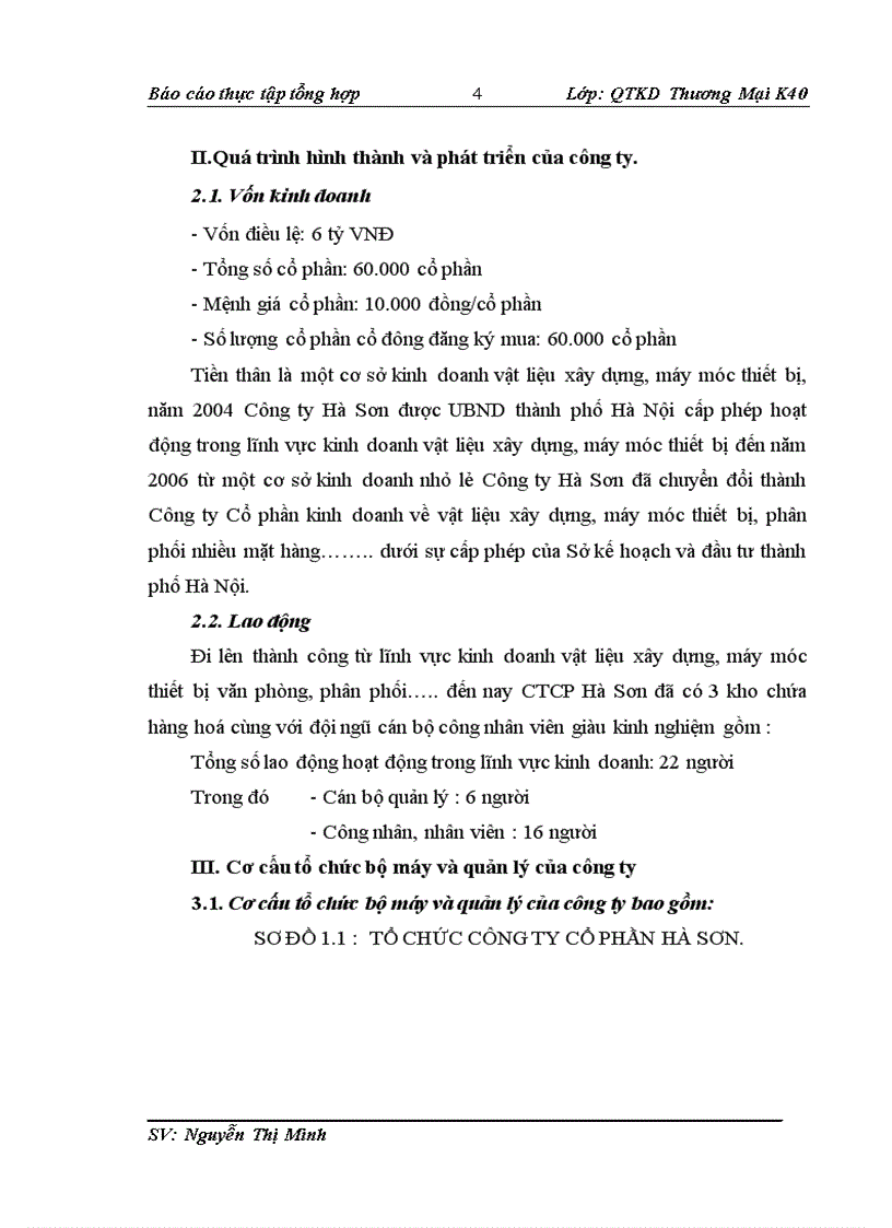 image for page Phương hướng và biện pháp phát triển của Công ty Cổ phần đầu tư Hà Sơn