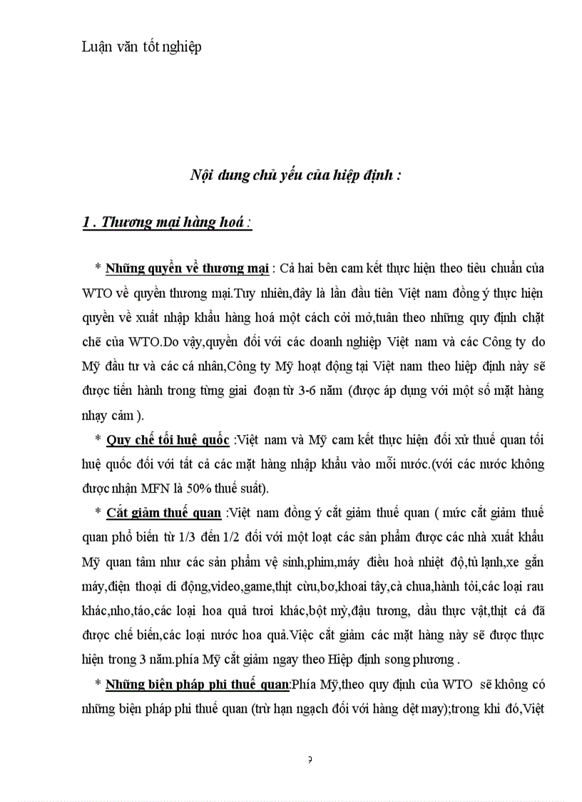 image for page Hiệp định thương mại Việt Mỹ và các giải pháp thúc đẩy xuất khẩu hàng Việt nam sang thị trường Mỹ