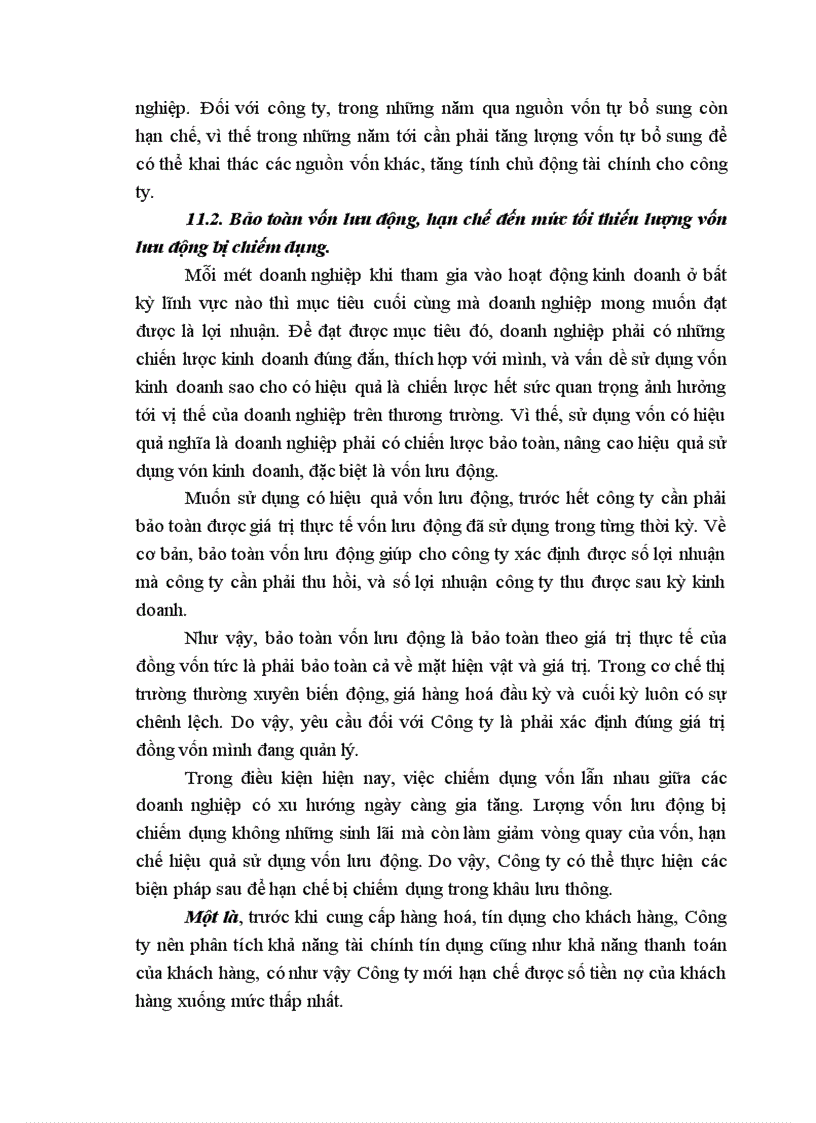 image for page Một số biện pháp nâng cao hiệu quả sử dụng vốn kinh doanh tại Công ty Tạp phẩm và bảo hộ lao động