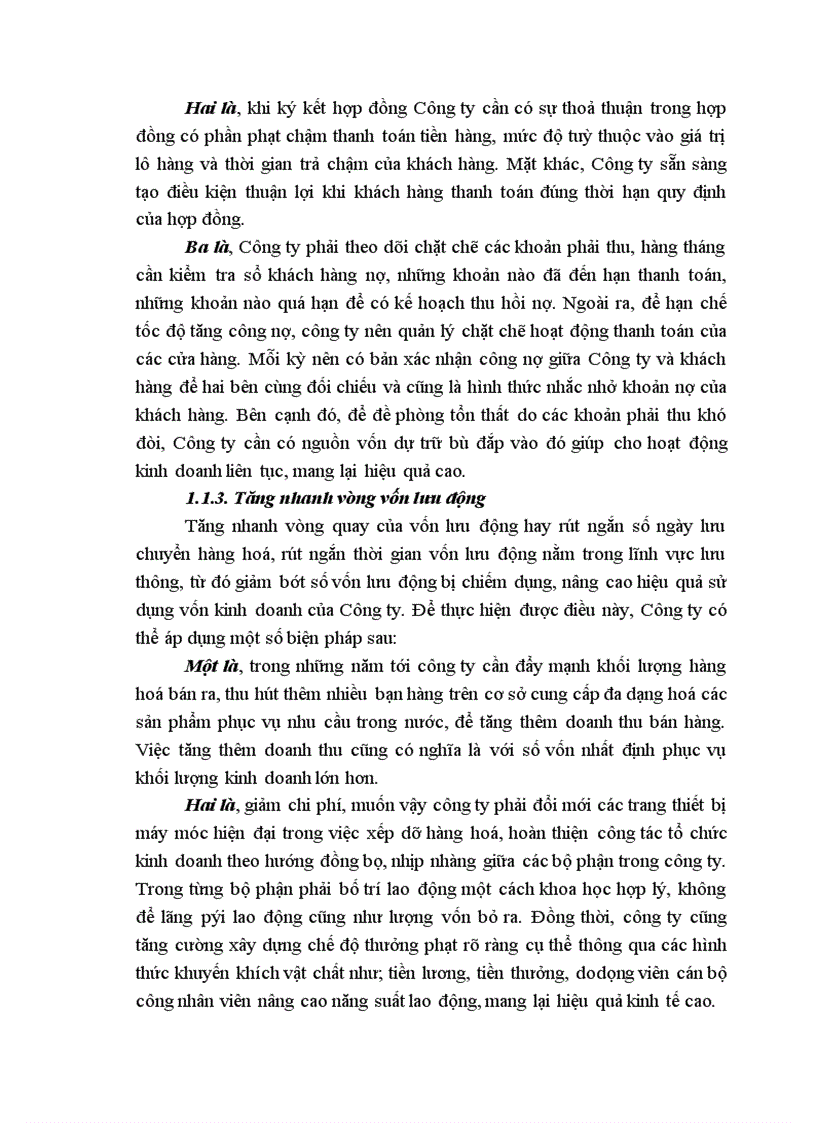 image for page Một số biện pháp nâng cao hiệu quả sử dụng vốn kinh doanh tại Công ty Tạp phẩm và bảo hộ lao động