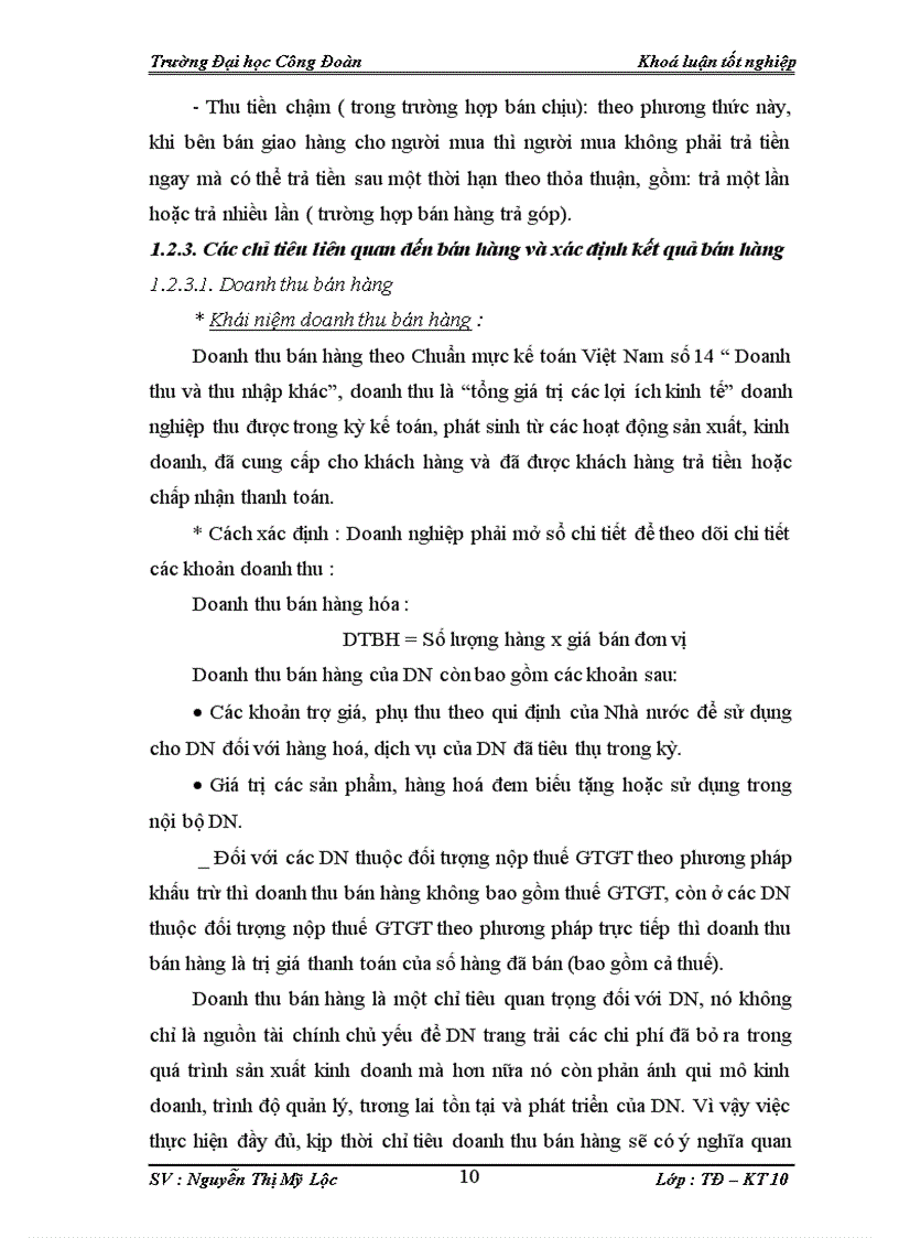 image for page Tổ chức kế toán bán hàng và xác định kết quả bán hàng tại Công ty TNHH Hồ Bắc