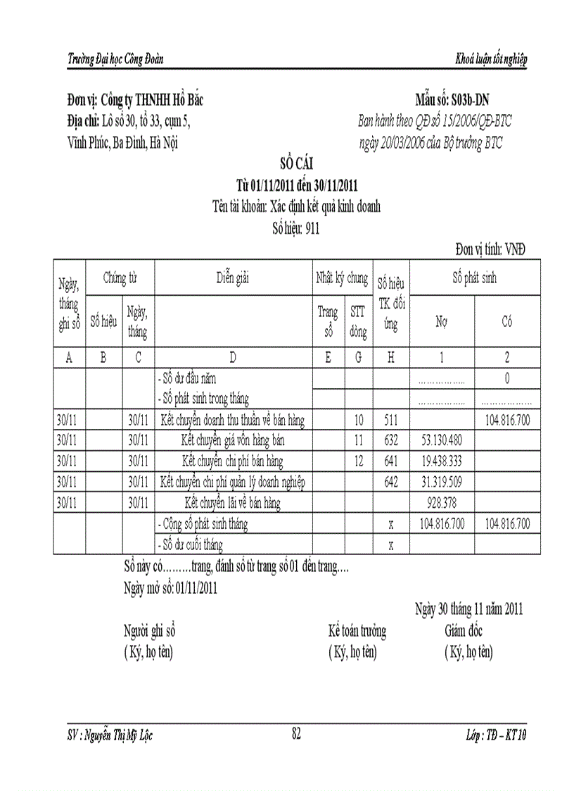 image for page Tổ chức kế toán bán hàng và xác định kết quả bán hàng tại Công ty TNHH Hồ Bắc