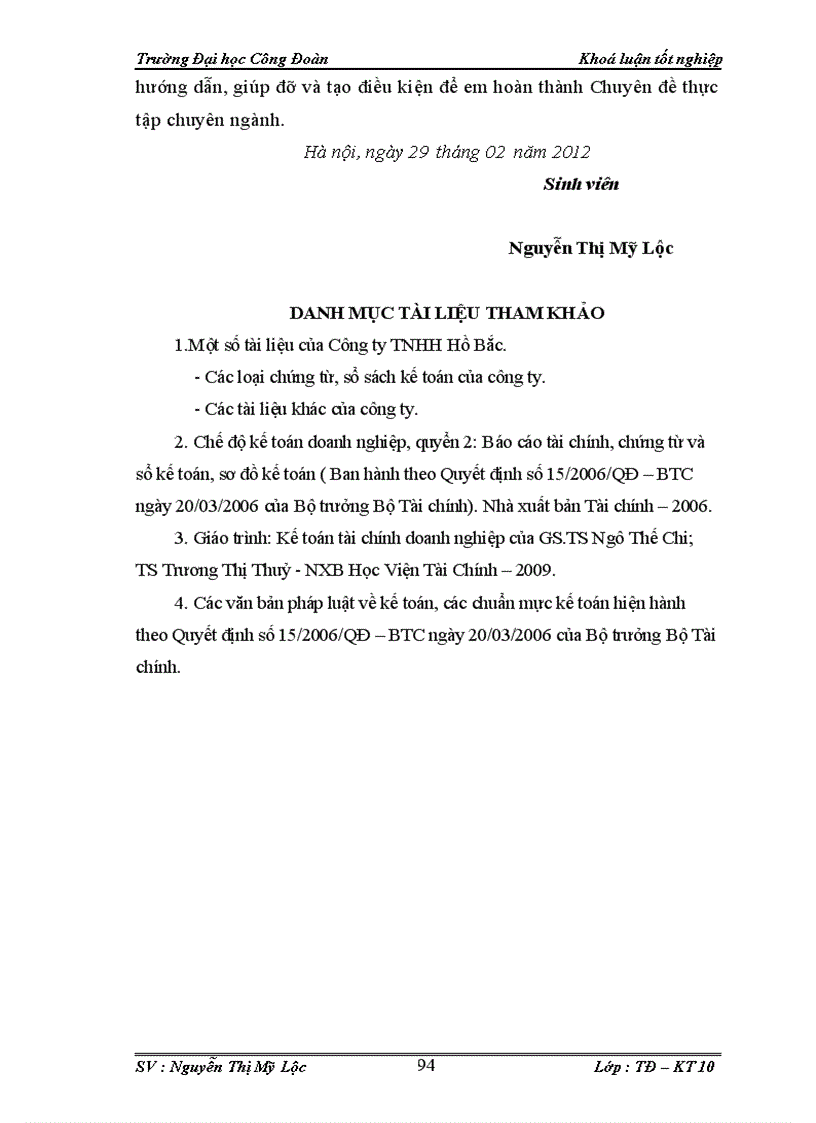 image for page Tổ chức kế toán bán hàng và xác định kết quả bán hàng tại Công ty TNHH Hồ Bắc