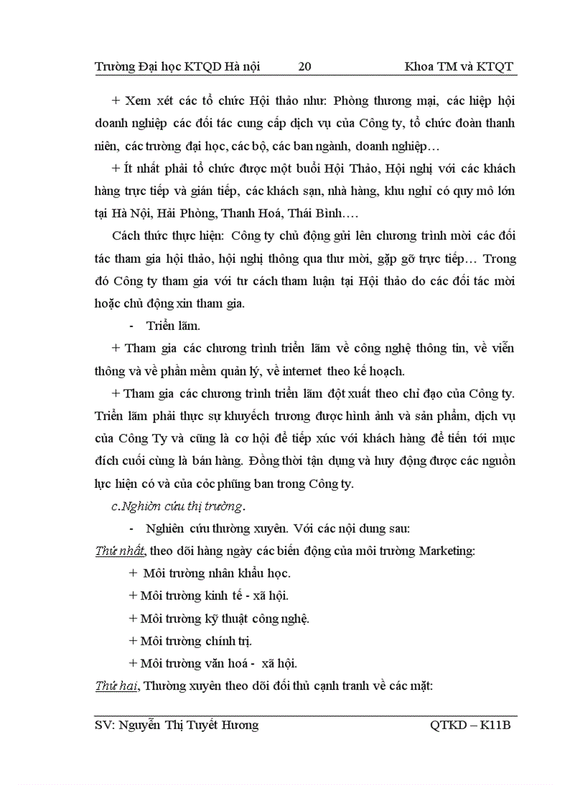image for page Giải pháp phát triển khách hàng của Công ty cổ phần đầu tư và công nghệ Việt tiến VITEC