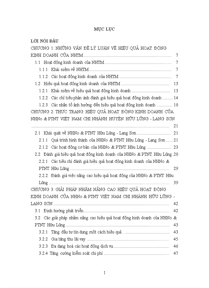 image for page Giải pháp nhằm nâng cao hiệu quả hoạt động kinh doanh của NHNo PTNT Việt Nam chi nhánh Hữu Lũng Tỉnh Lạng Sơn