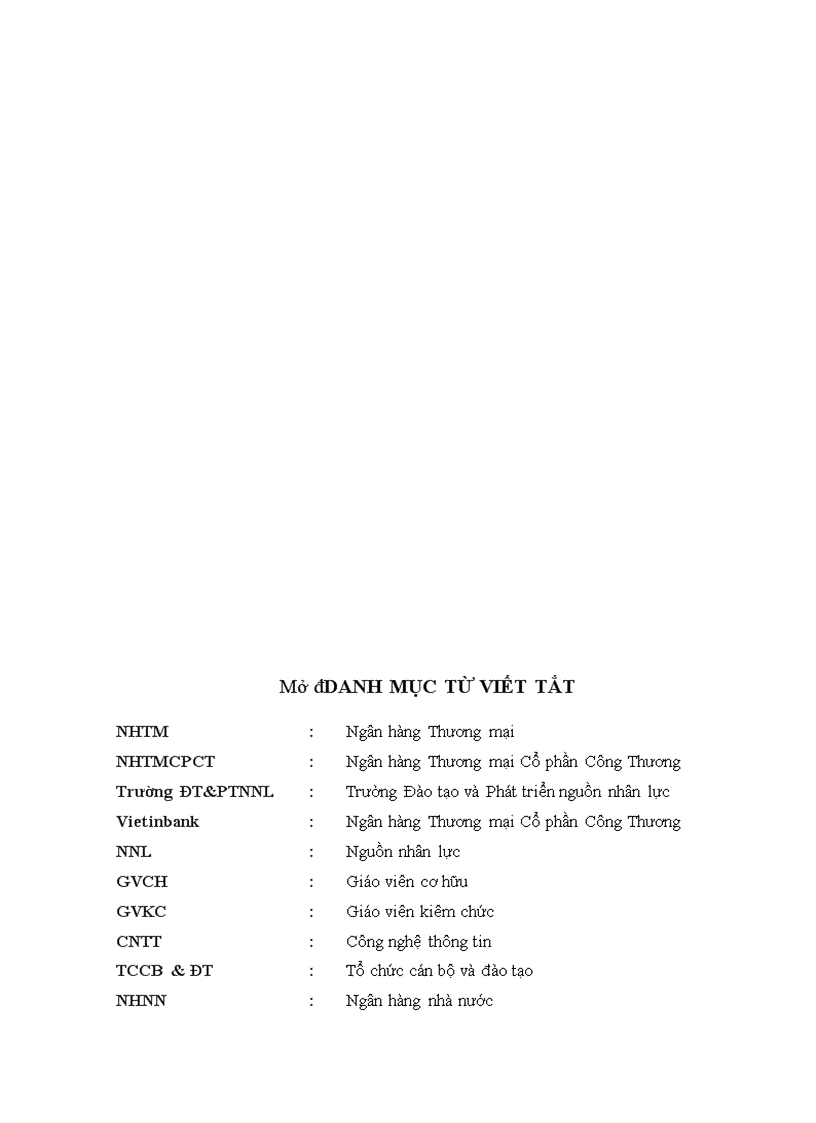 image for page Hoàn thiện công tác đào tạo nguồn nhân lực chất lượng cao tại Ngân hàng TMCP Công Thương Việt nam 4