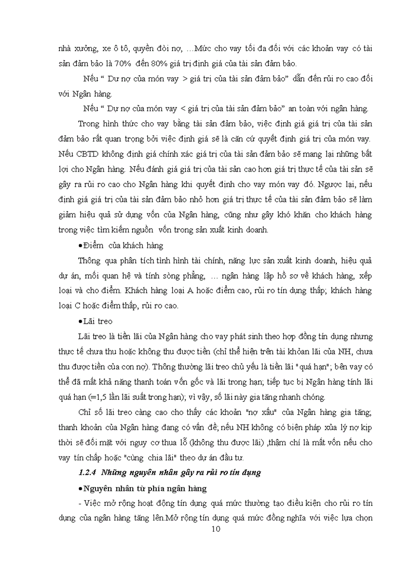 image for page Giải pháp hạn chế rủi ro tín dụng tại Ngân hàng TMCP Công Thương Việt Nam Chi nhánh Thái Bình 5