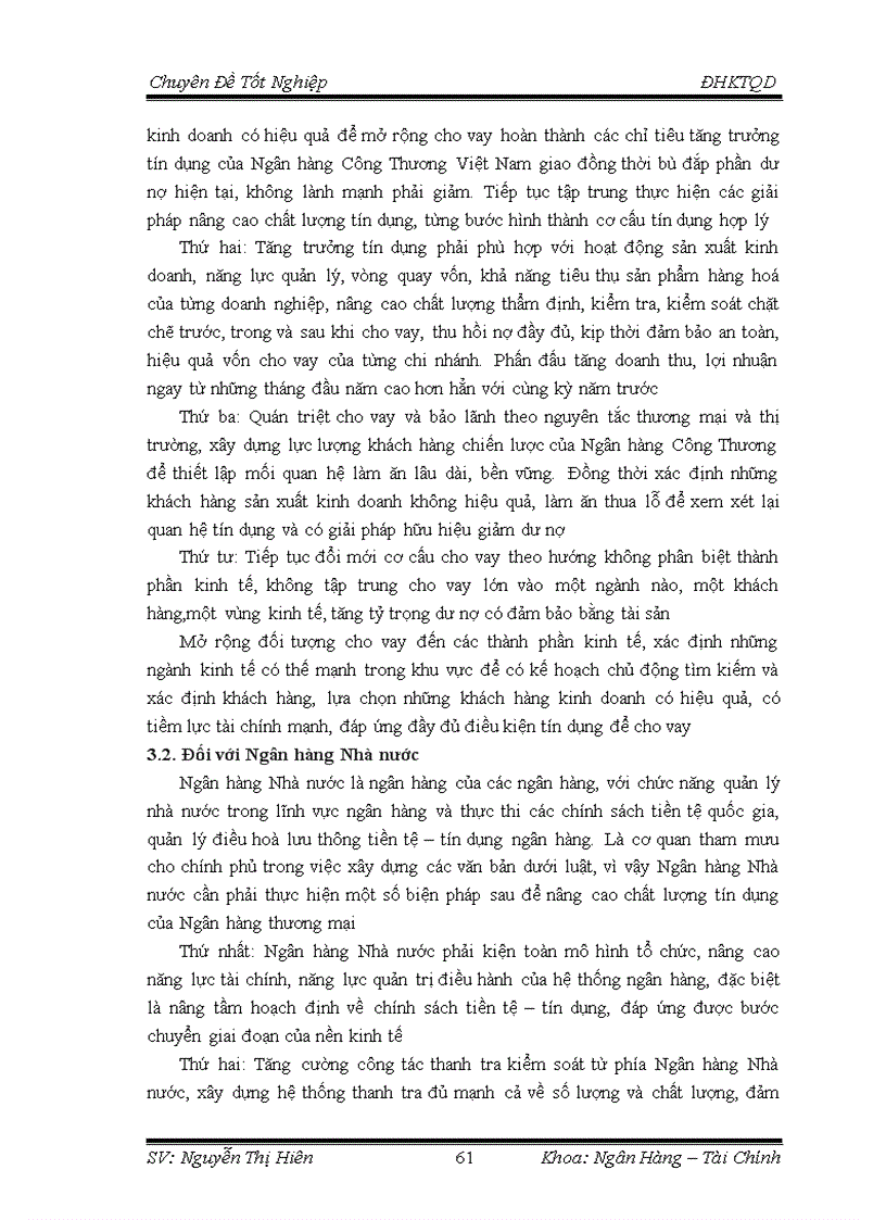 image for page Đánh giá chất lượng hoạt động tín dụng tại Ngân hàng TMCP Công Thương Chi nhánh Thành phố Hà Nội 3