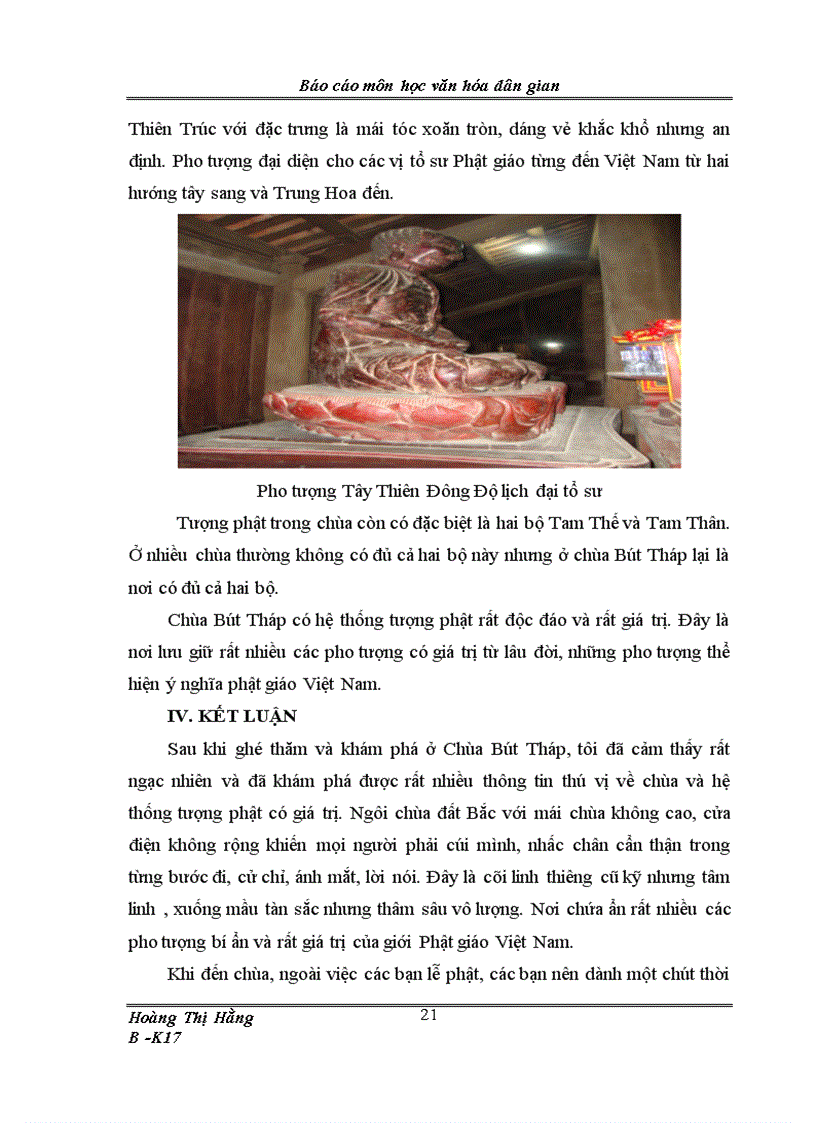 image for page Đặc điểm kiến trúc và hệ thống tượng Phật chùa Bút Tháp Bắc Ninh