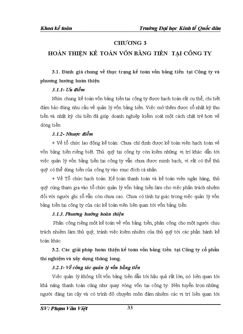 image for page Các giải pháp hoàn thiện kế toán vốn bằng tiền tại Công ty cổ phần thí nghiệm và xây dựng thăng long