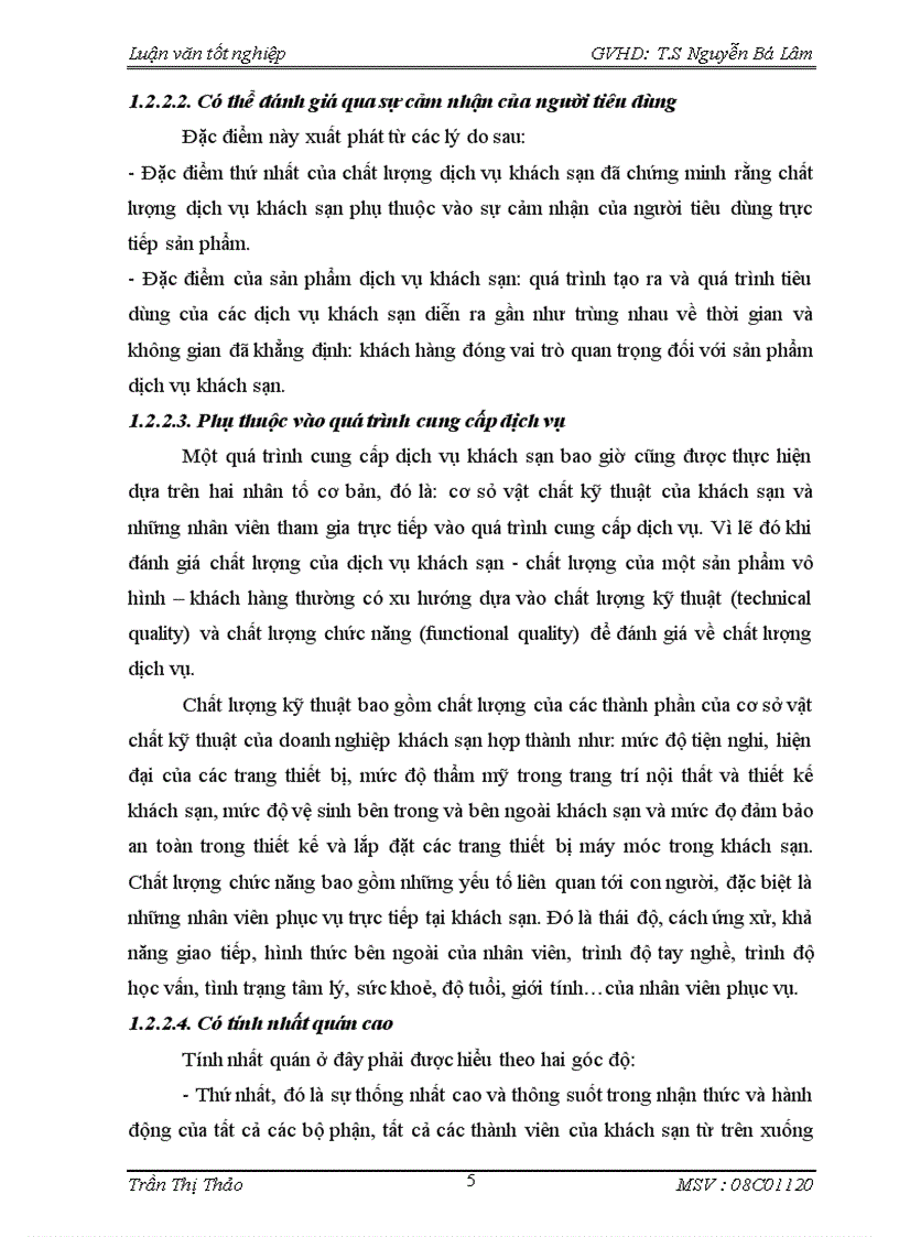 image for page Thực trạng và giải pháp nhằm nâng cao dịch vụ tại khách sạn New Hotel