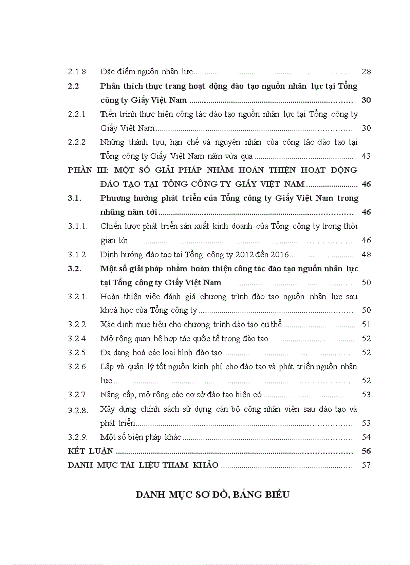 image for page Cải tiến hoạt động đào tạo nguồn nhân lực tại Tổng công ty giấy Việt Nam
