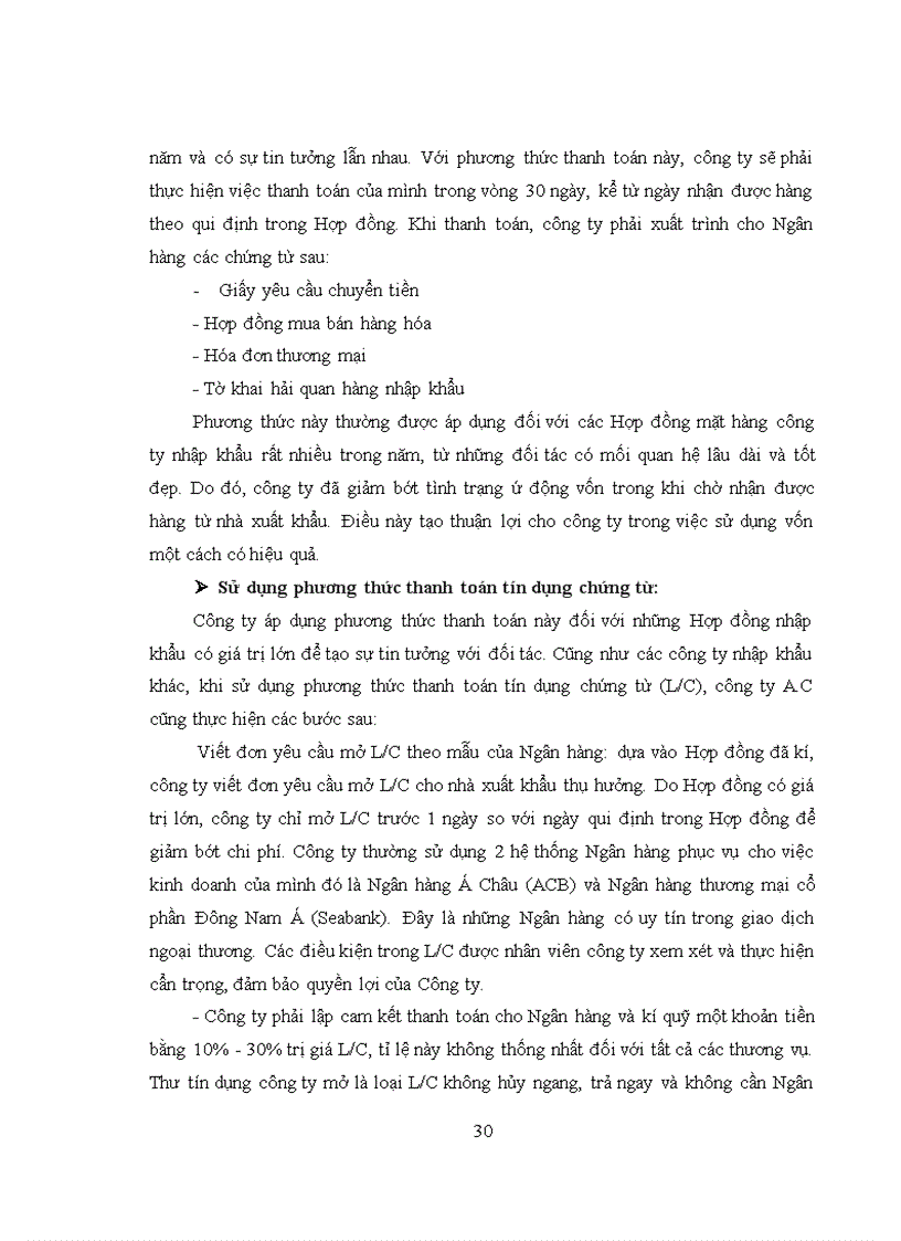 image for page Đàm phán ký kết hợp đồng nhập khẩu tại công ty TNHH phát triển kinh doanh dự án quốc tế A C 1
