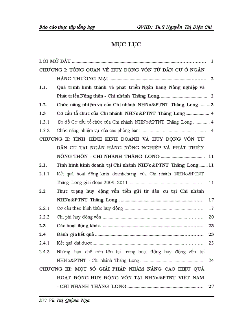 image for page Nâng cao hiệu quả Huy động vốn tại Ngân hàng Nông nghiệp và Phát triển Nông thôn Chi nhánh Thăng Long