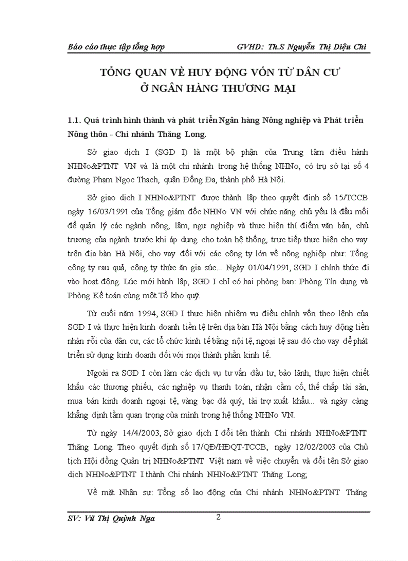 image for page Nâng cao hiệu quả Huy động vốn tại Ngân hàng Nông nghiệp và Phát triển Nông thôn Chi nhánh Thăng Long