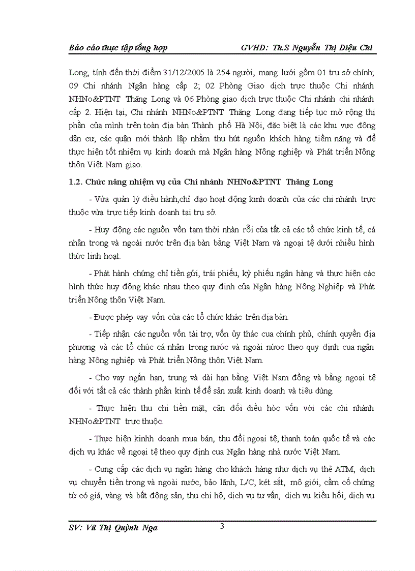 image for page Nâng cao hiệu quả Huy động vốn tại Ngân hàng Nông nghiệp và Phát triển Nông thôn Chi nhánh Thăng Long