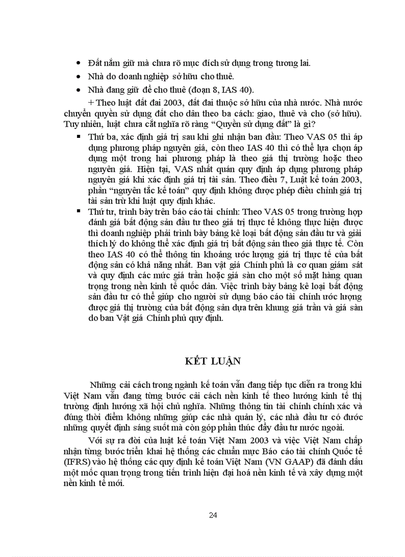 image for page Bàn về hạch toán bất động sản đầu tư trong doanh nghiệp chuyên kinh doanh bất động sản hiện nay