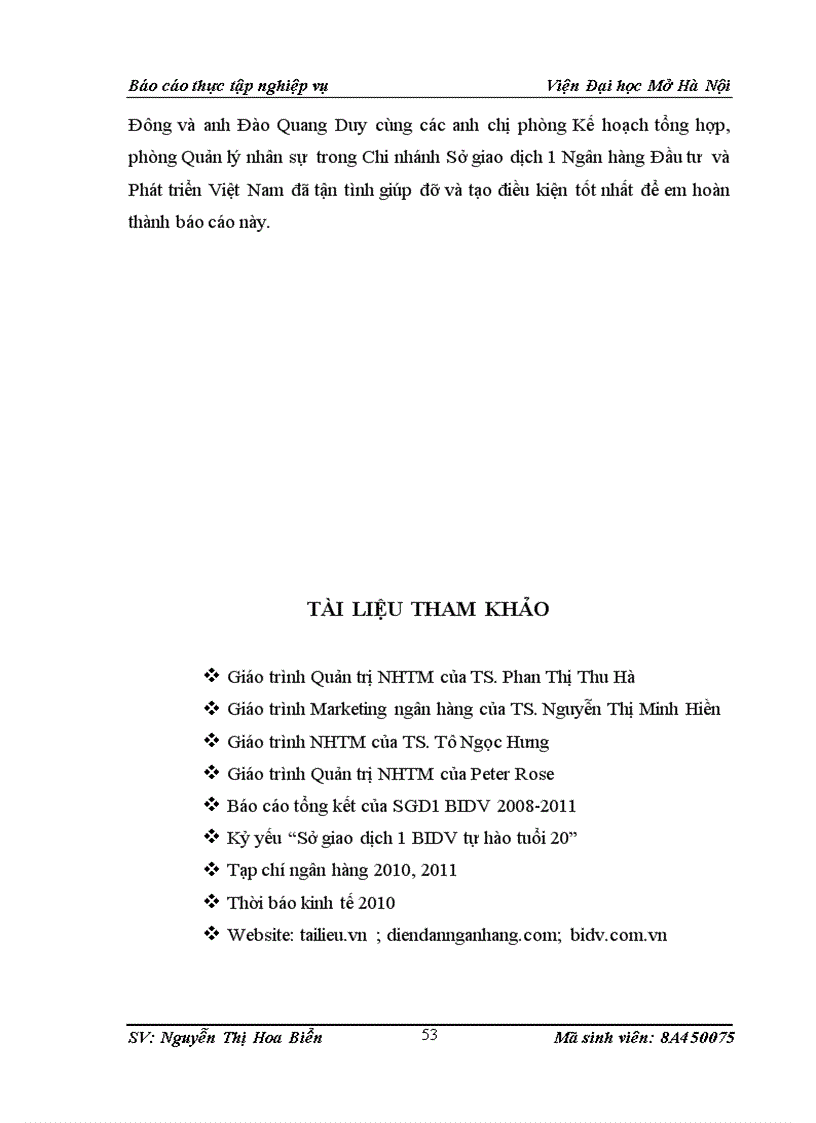 image for page Giải pháp tăng cường huy động vốn tại Chi nhánh Sở giao dịch 1 Ngân hàng Đầu tư và Phát triển Việt Nam 1