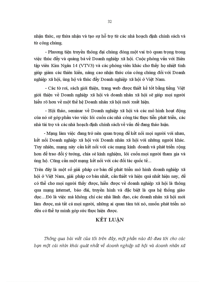 image for page Phát triển mô hình doanh nghiệp xã hội ở Việt Nam