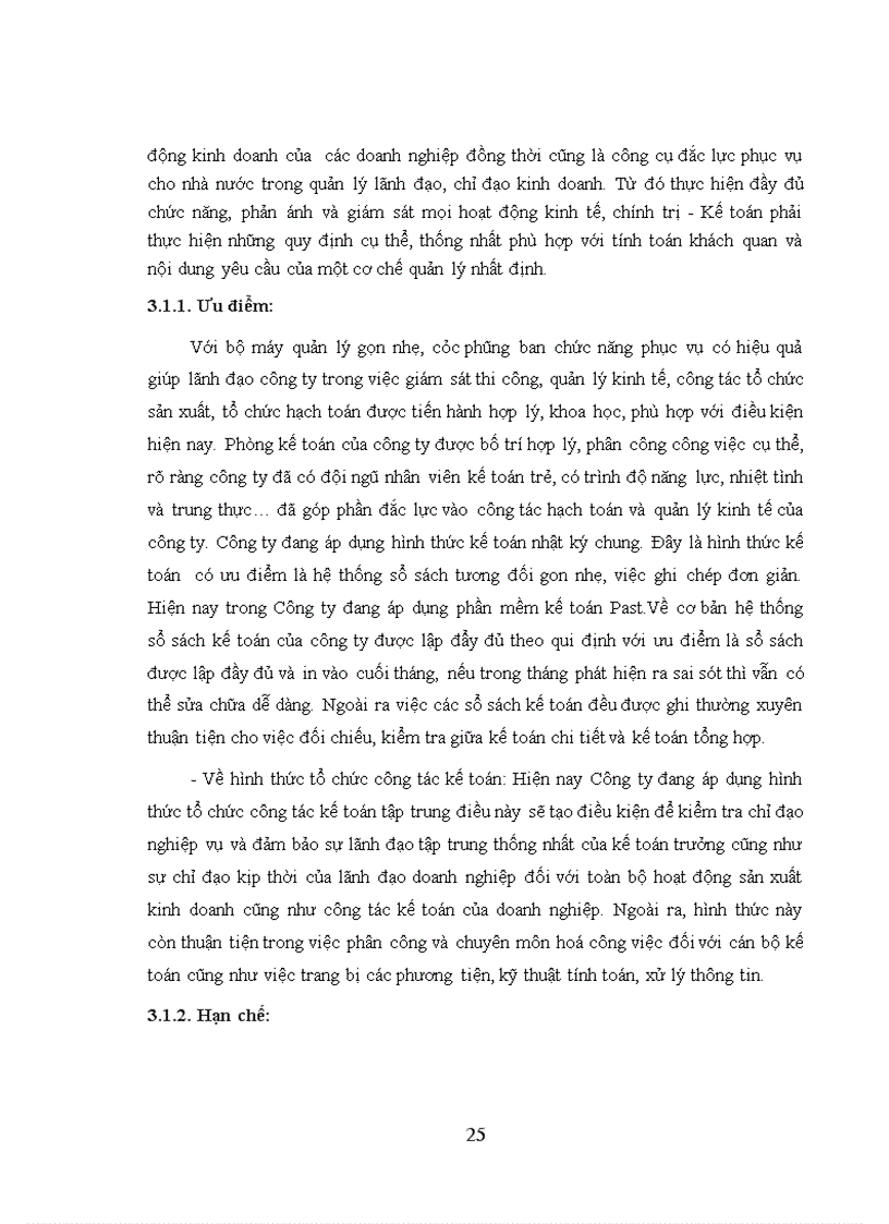 image for page Một số nhận xét về tổ chức bộ máy kế toán tại Công ty cổ phần tư vấn và đầu tư phát triển xây dựng