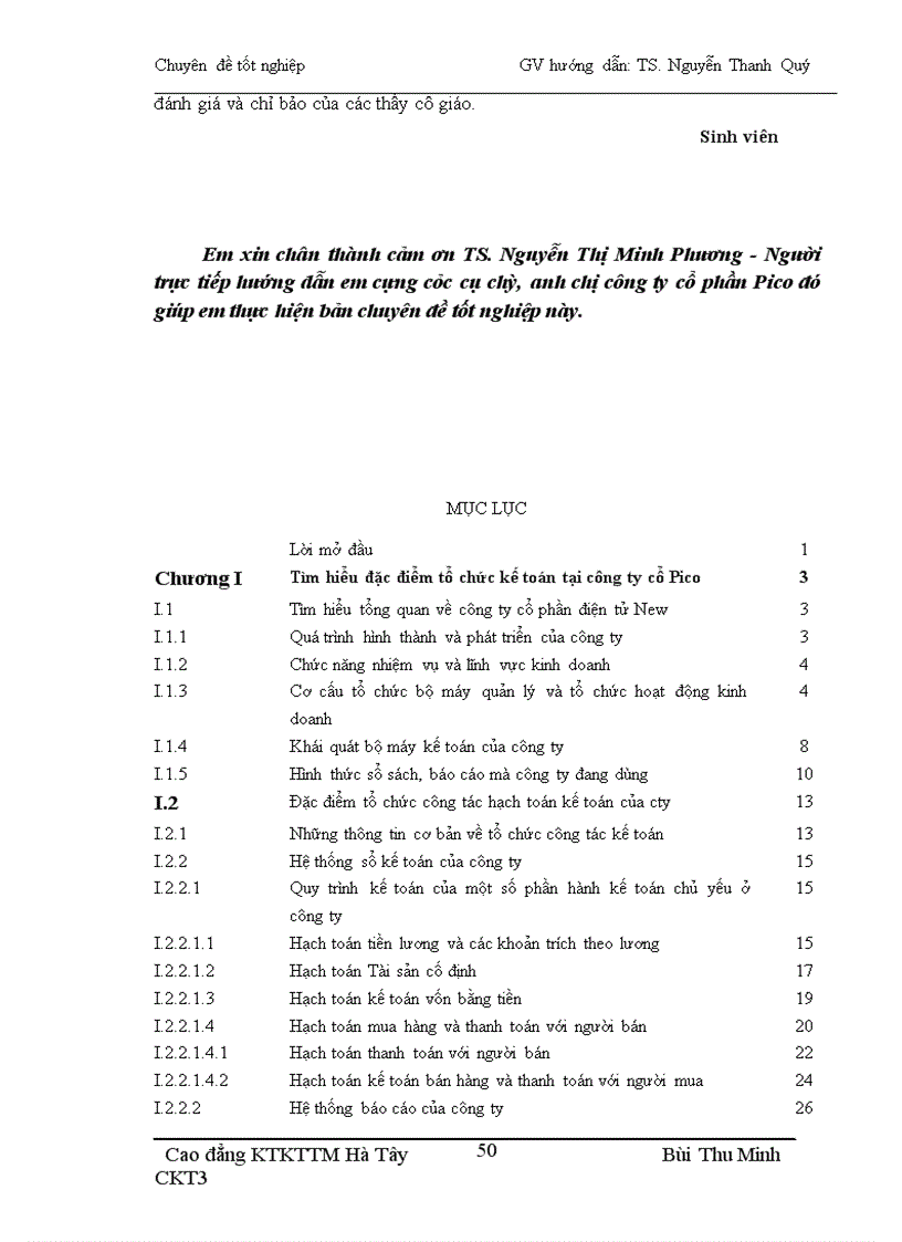 image for page Hoàn thiện kế toán bán hàng và xác định kết quả kinh doanh tại công ty cổ phần pico