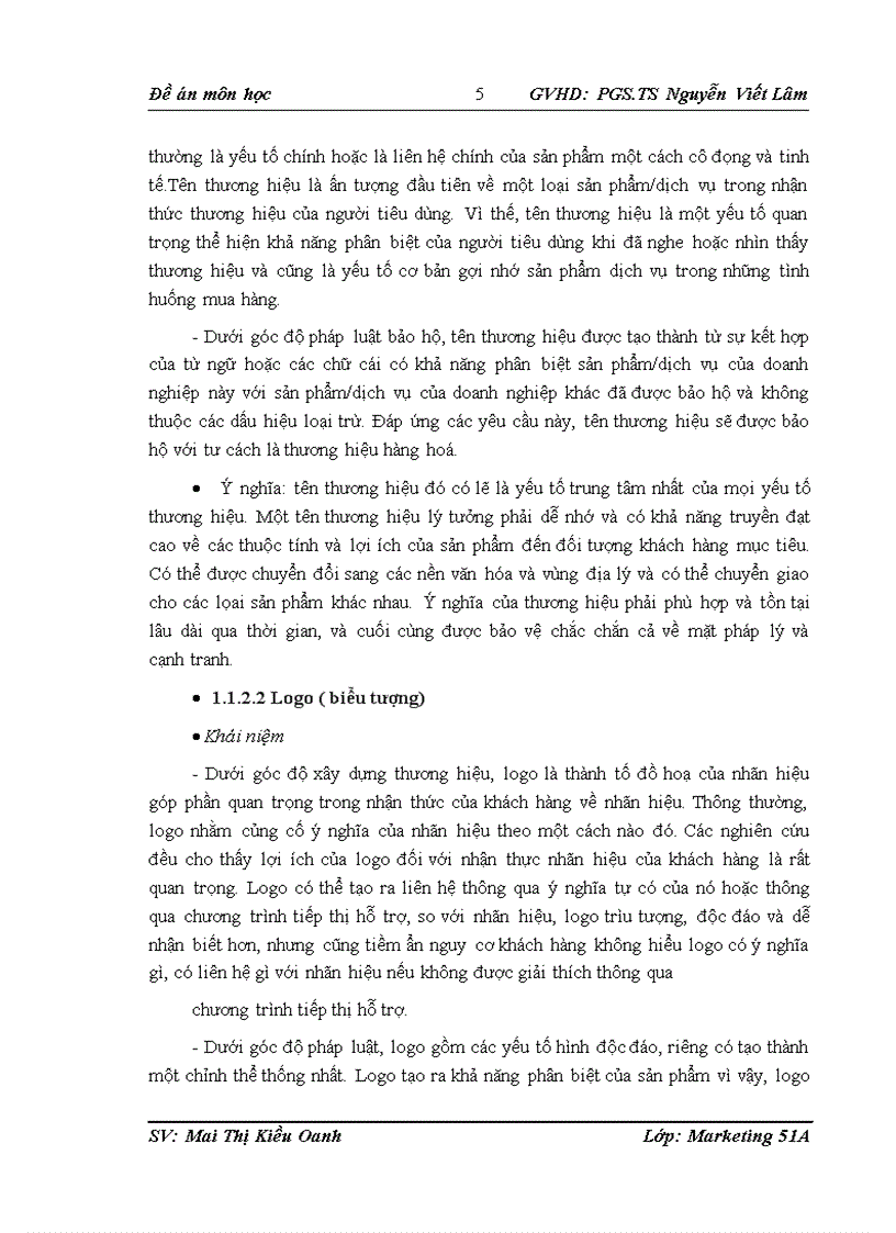 image for page Đề xuất giải pháp nhằm tăng cường vai trò của các yếu tố trực quan cấu thành thương hiệu trong quá trình tiến hành hoạt động marketing của Vietfoods