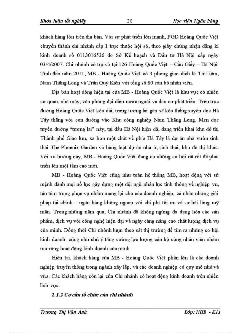 image for page Giải pháp phòng ngừa và hạn chế rủi ro tín dụng trong cho vay DNNVV tại NHTMCP Quân đội chi nhánh Hoàng Quốc Việt