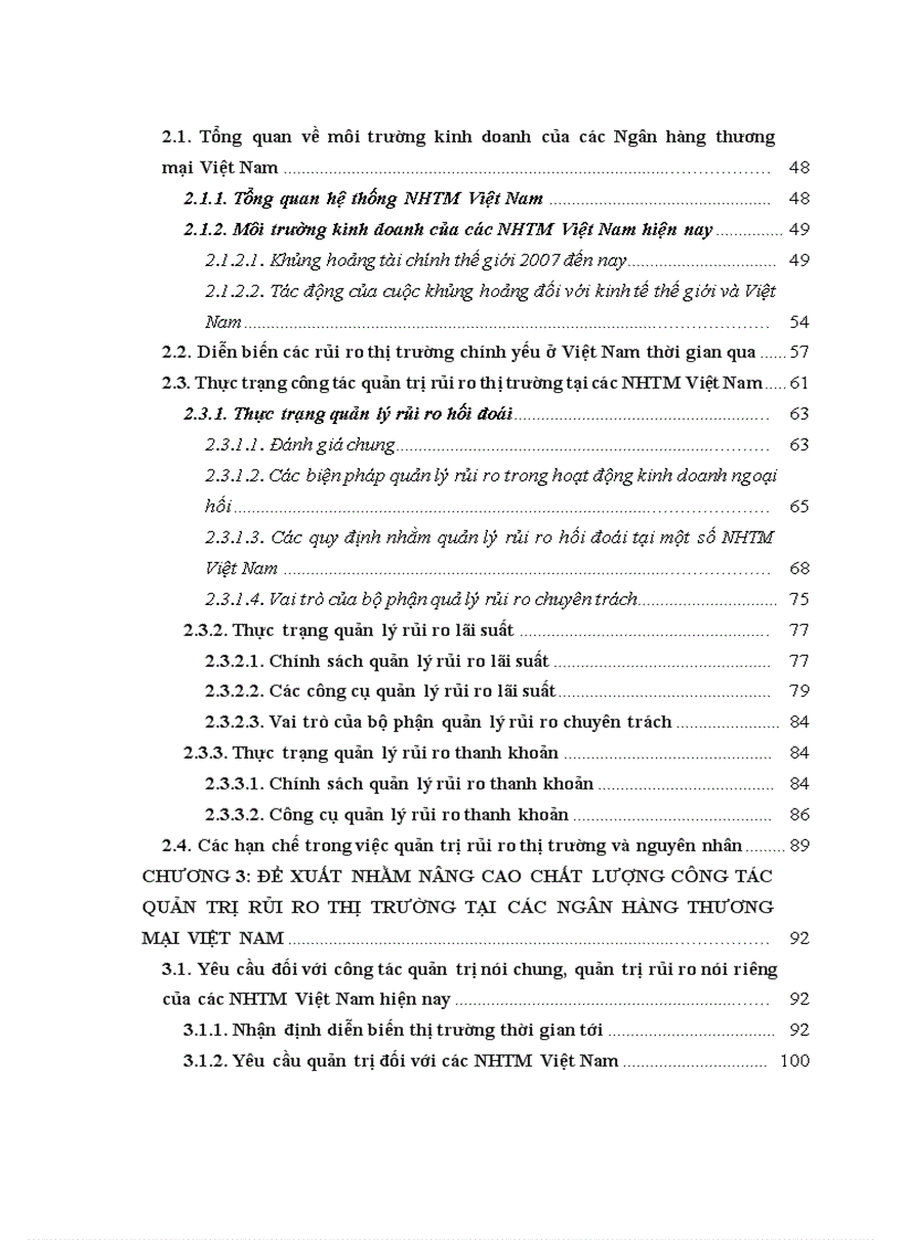 image for page Phương pháp quản trị rủi ro thị trường tại các NHTM Việt Nam