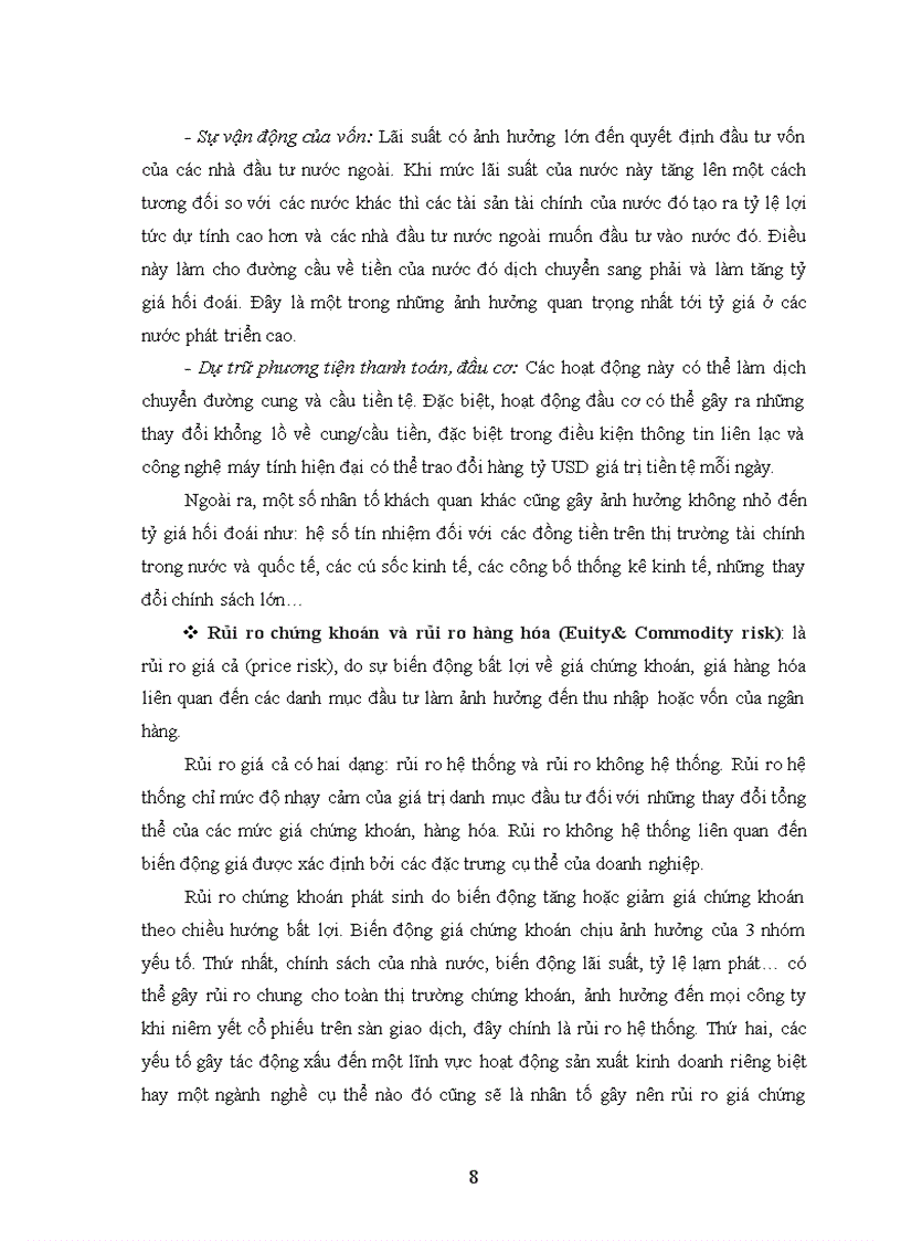 image for page Phương pháp quản trị rủi ro thị trường tại các NHTM Việt Nam