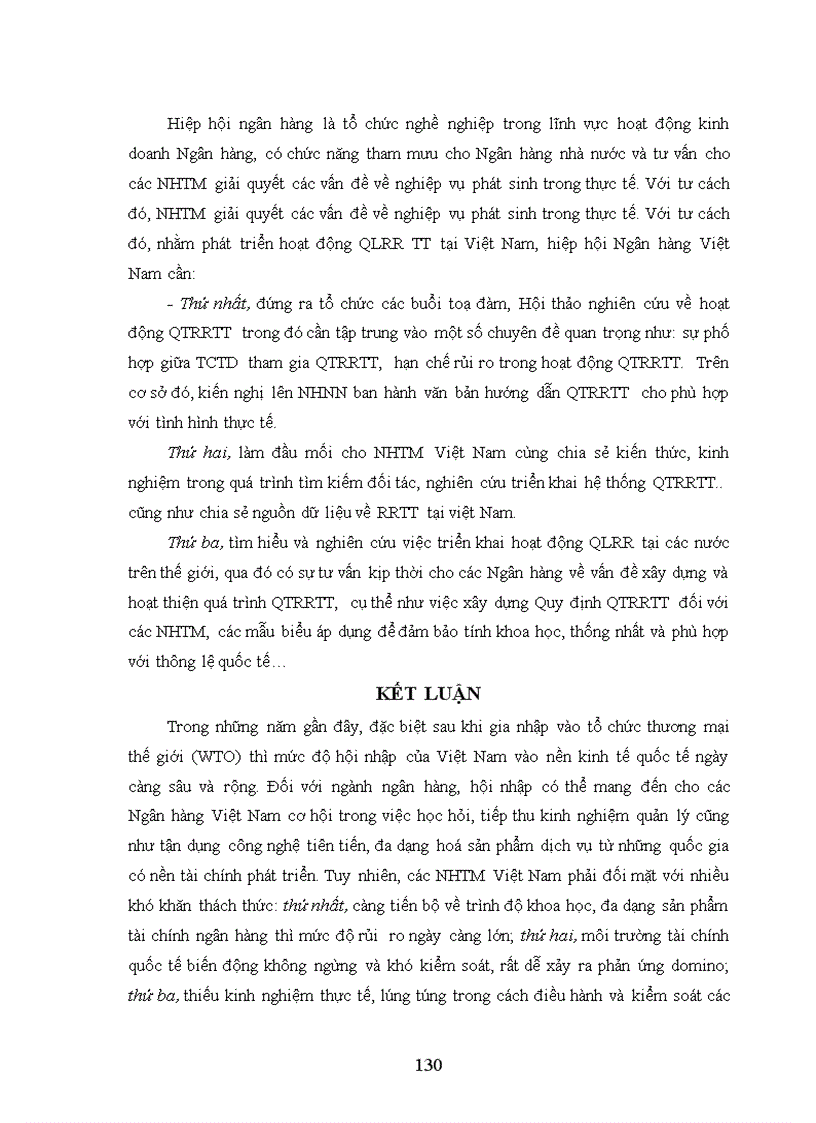 image for page Phương pháp quản trị rủi ro thị trường tại các NHTM Việt Nam