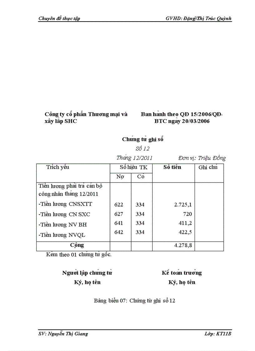 image for page Hoàn thiện kế toán tiền lương và các khoản trích theo lương tại Công ty Cổ phần Thương mại và xây lắp SHC