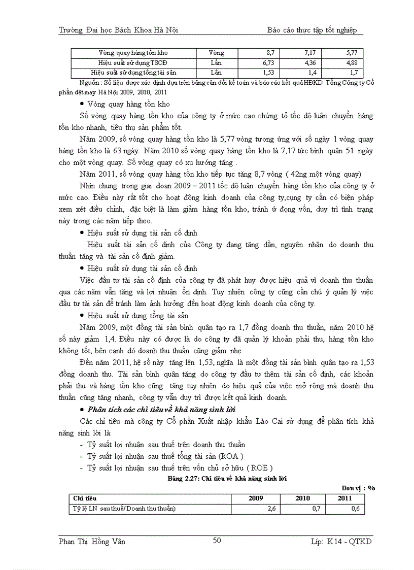 image for page Báo cáo thực tập tốt nghiệp tại Công ty Cổ Phần Dệt may Hà Nội