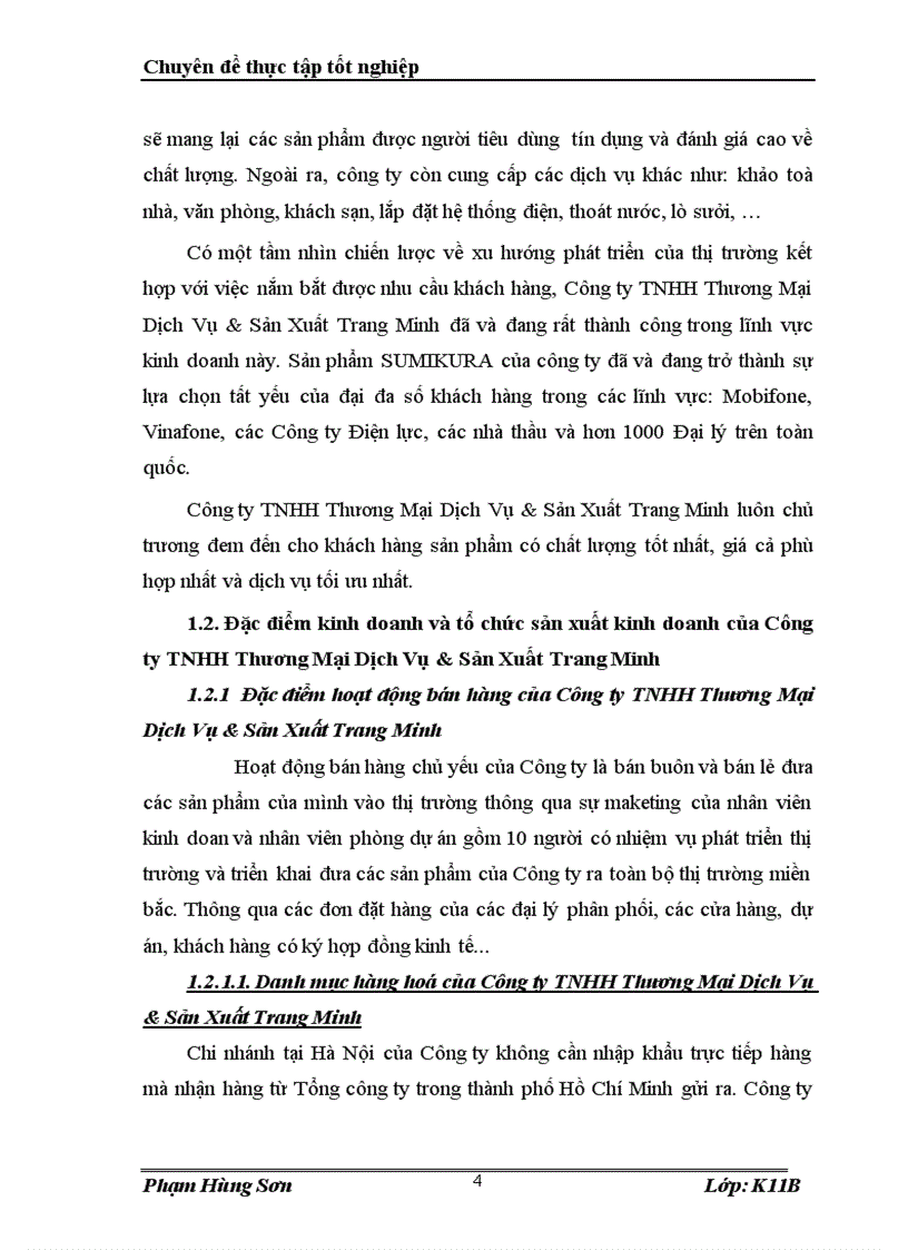 image for page Một số đánh giá về tình hình tổ chức hạch toán kế toán tại công ty TNHH Thương Mại Dịch Vụ Sản Xuất Trang Minh